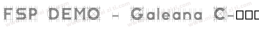 FSP DEMO - Galeana C字体转换